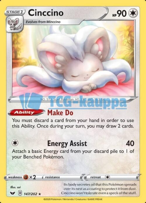 Sword and Shield Cinccino