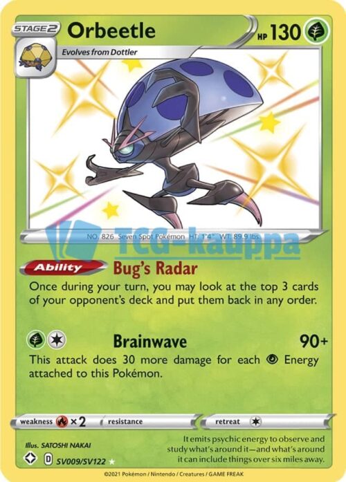 Shining Fates Orbeetle