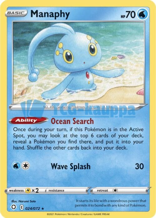 Shining Fates Manaphy