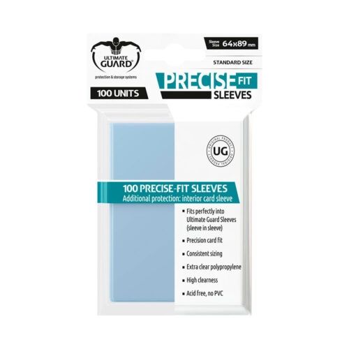Ultimate Guard Precise-Fit Sleeves Standard Size - 100 kpl