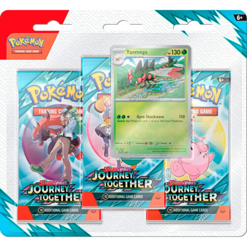 Pokémon SV9: Journey Together 3-Pack Blister Yanmega