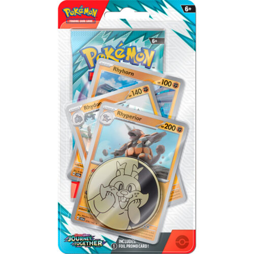 Pokémon SV9: Journey Together Premium Checklane Blister Rhyperior