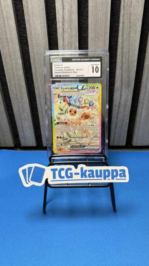 2025 Eevee ex 167/131 - Prismatic Evolutions - CGC 10