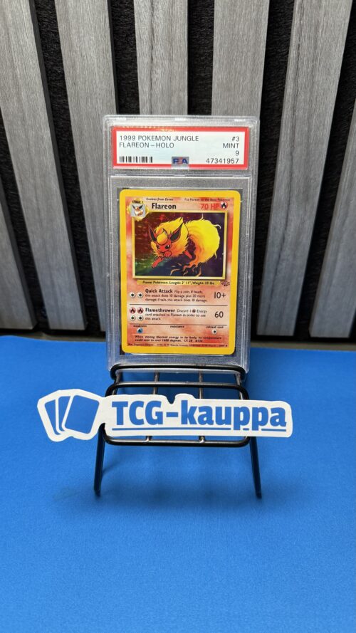 1999 Flareon Holo #3 - Jungle - PSA 9