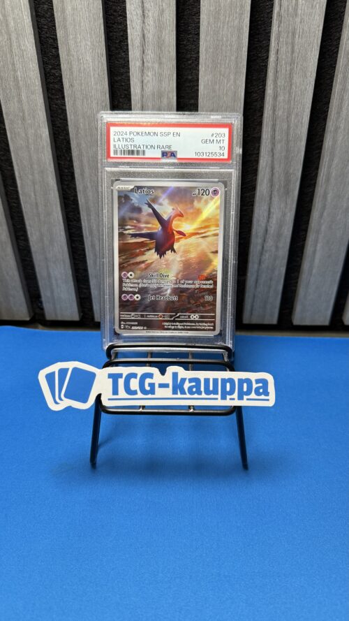 2024 Latios #203 - Surging Sparks - PSA 10