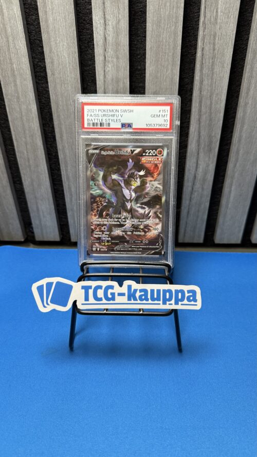 2021 Single Strike Urshifu V #151 - Battle Styles - PSA 10