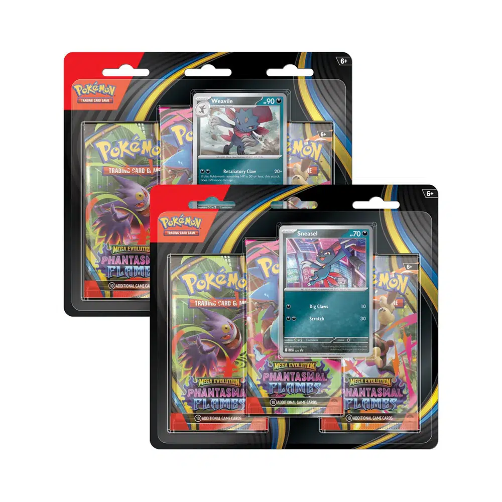Pokémon Phantasmal Flames 3-Pack Blister