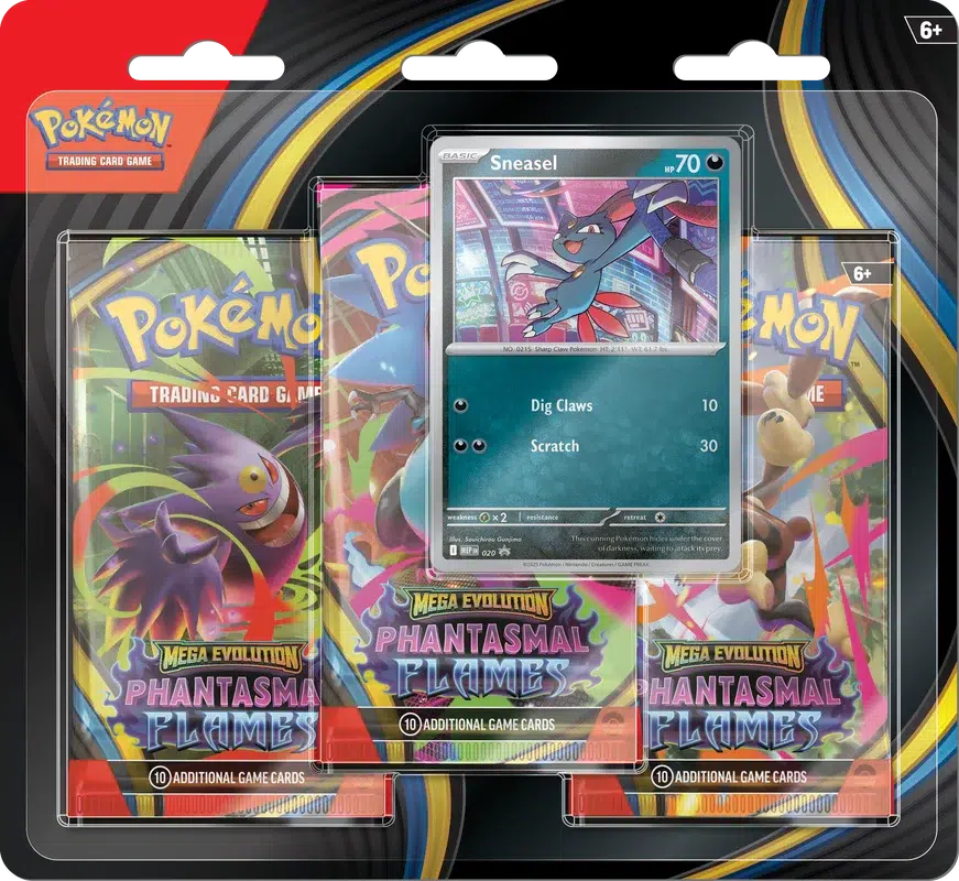 Pokémon Phantasmal Flames 3-Pack Blister - Image 3