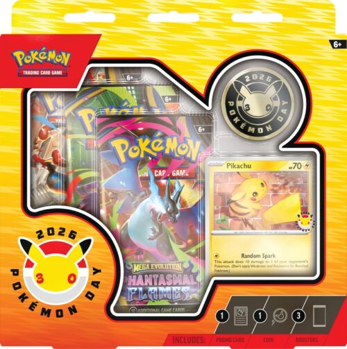 Pokémon Day Blister 30-vuotta 2026 Pikachu
