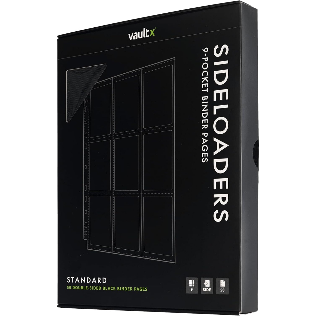 Vault X 9-Pocket Sideloaders 50 kpl