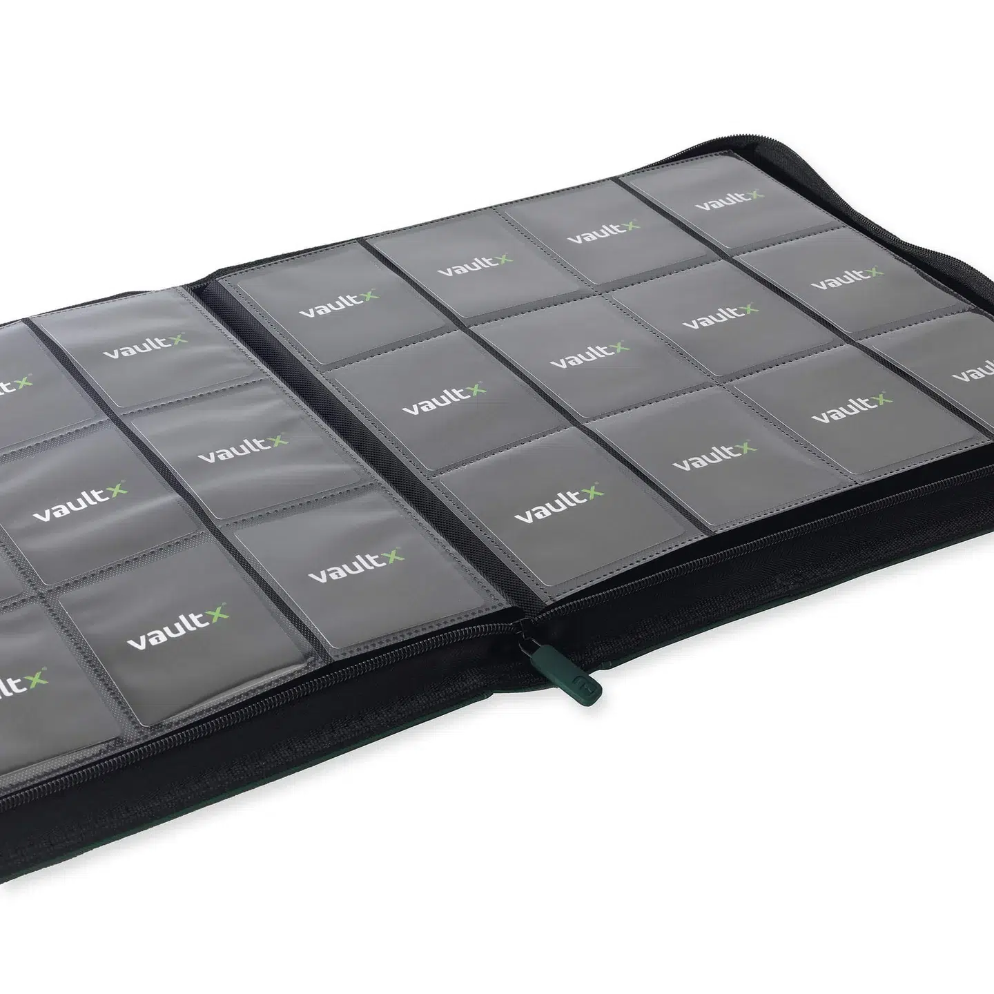 Vault X EXO-TEC Zip Binder 12-pocket XL (Green) - Image 2