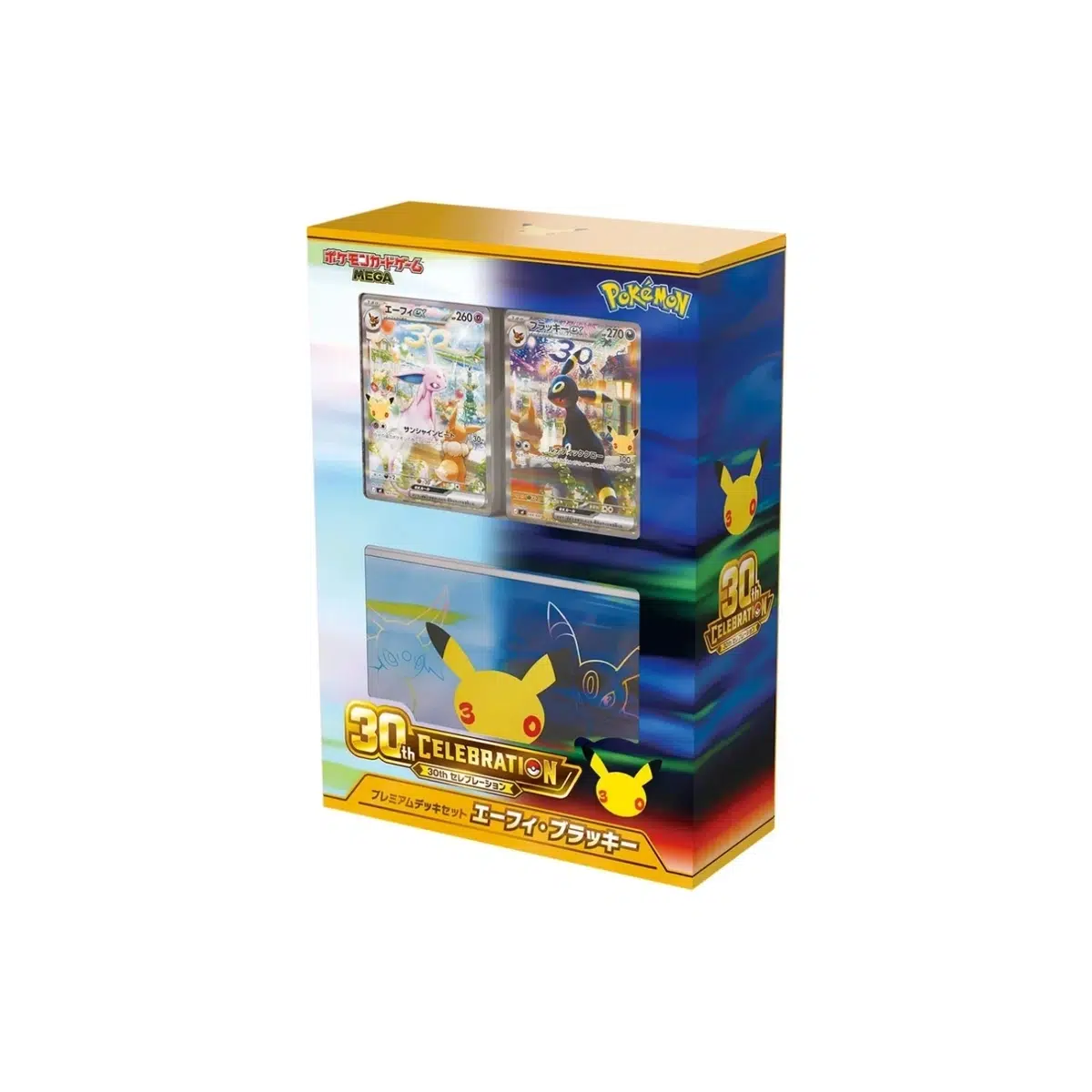 Pokémon 30th Celebration Premium Deck Set Espeon & Umbreon (JPN)